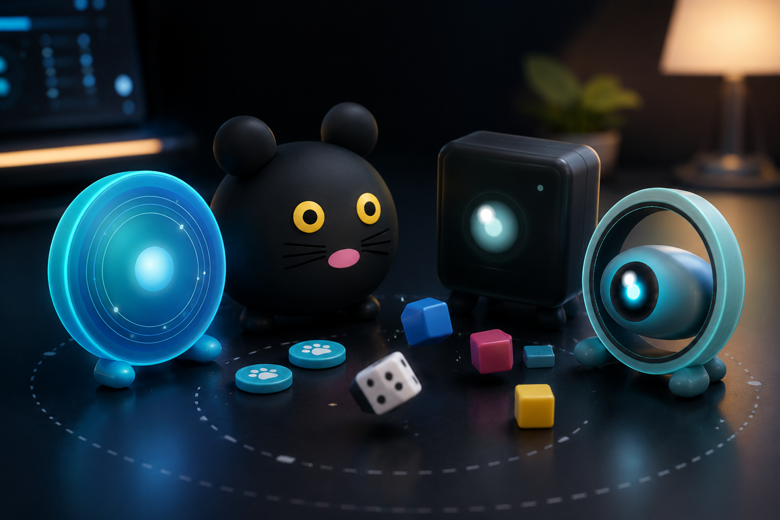 AIPET with Observer Orb, Silent Monitor and Data Cloud reference pets